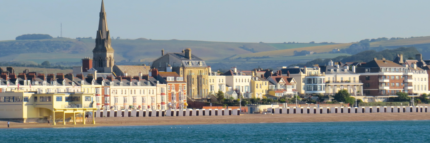 Weymouth seafront buildings